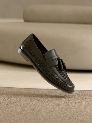 Półbuty wsuwane Pier One By Zalando czarny