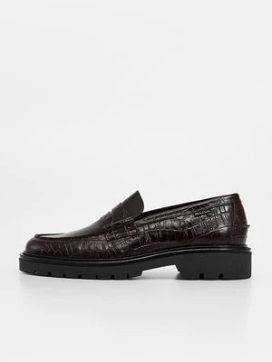 Półbuty wsuwane Paul Smith brązowy