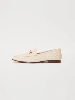 Półbuty wsuwane Sam Edelman mleczny