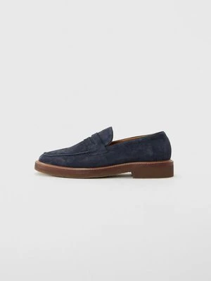 Półbuty wsuwane Steve Madden granatowy