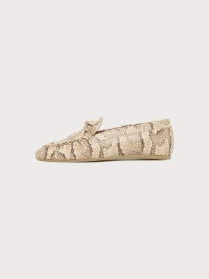 Półbuty wsuwane Stuart Weitzman beżowy