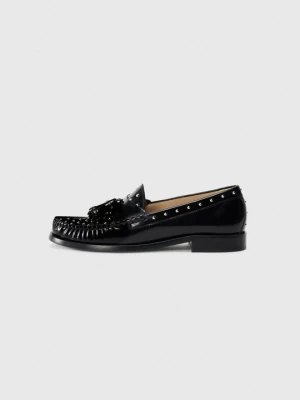 Półbuty wsuwane Stuart Weitzman czarny