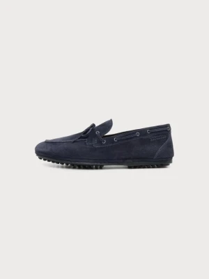 Półbuty wsuwane Stuart Weitzman granatowy