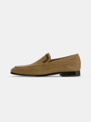 Półbuty wsuwane Stuart Weitzman tan