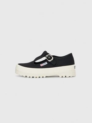 Półbuty wsuwane Superga czarny