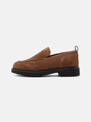 Półbuty wsuwane Tommy Hilfiger brązowy