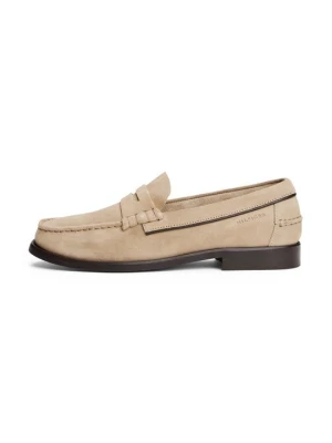 Półbuty wsuwane Tommy Hilfiger beżowy
