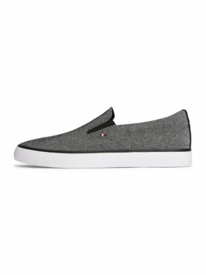 Półbuty wsuwane Tommy Hilfiger ciemnoszary