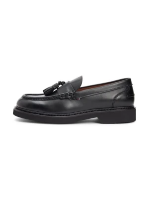Półbuty wsuwane Tommy Hilfiger czarny