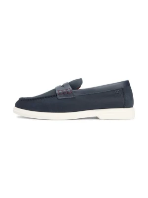Półbuty wsuwane Tommy Hilfiger granatowy