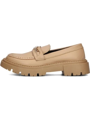 Półbuty wsuwane Tommy Hilfiger wielbłądzi