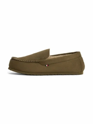 Półbuty wsuwane Tommy Hilfiger zielony