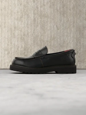 Półbuty wsuwane Tommy Jeans czarny