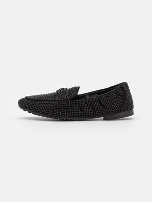 Półbuty wsuwane Tory Burch czarny