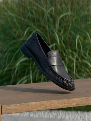 Półbuty wsuwane Zign By Zalando ciemnobrązowy