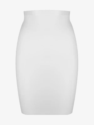 Półhalka damska gładka dopasowana w kolorze off white Nessa Poupee Marilyn