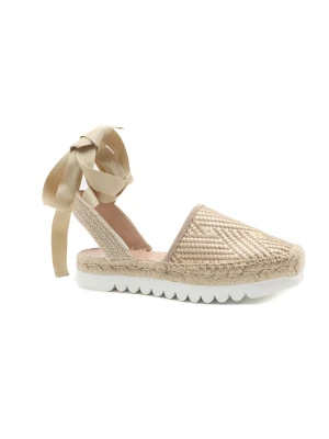 Pollini Espadryle | z dodatkiem skóry