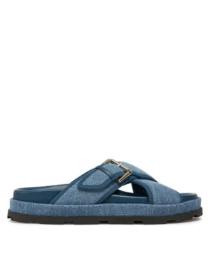 Pollini Klapki SA28094G1MTQ0707 Granatowy