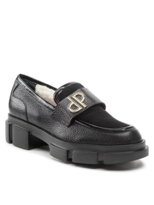 Pollini Loafersy SA10114H1FTA300A Czarny