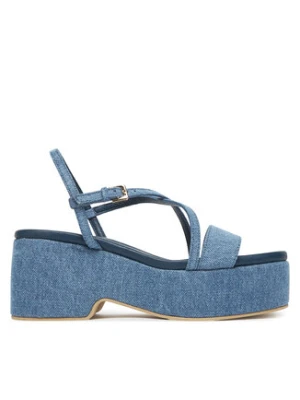 Pollini Sandały SA16318I0MTQ0707 Niebieski