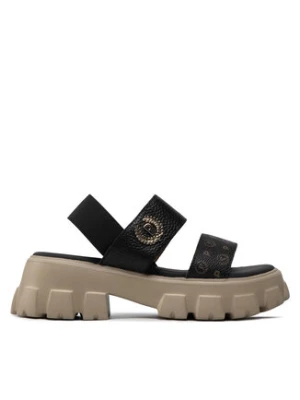 Pollini Sandały TA16096G0EQ1100A Czarny