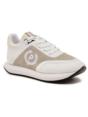 Pollini Skórzane sneakersy