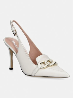 Pollini szpilki skórzane