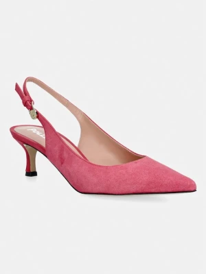 Pollini szpilki zamszowe