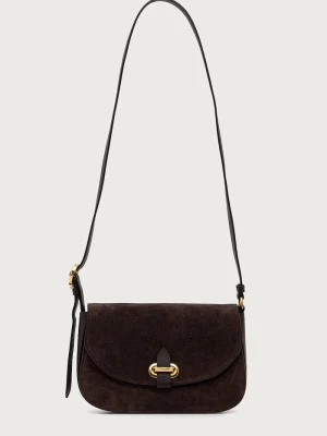 Pollini torebka crossbody damska skórzana brązowy