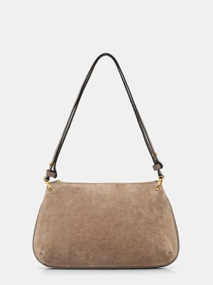 Pollini torebka skórzana kolor zielony PC4407PP0N QD1