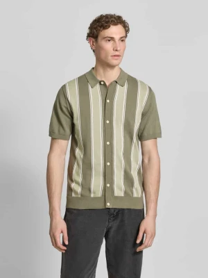 'Polo-Cardigan z rękaw o dł. 1/2' lindbergh