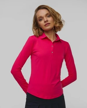 Polo Damskie Z Długim Rękawem Chervo Annuario