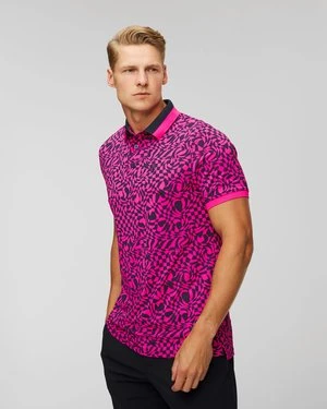 Polo męskie G/Fore Mini Stars Ribcollar Tech