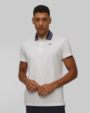 Polo męskie J.Lindeberg Bjorn Polo białe J Lindeberg