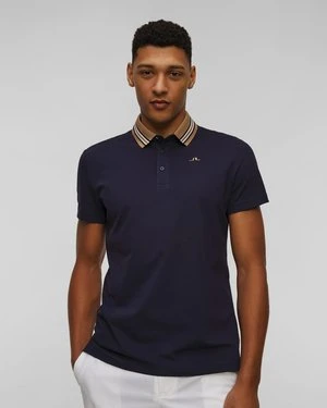 Polo męskie J.Lindeberg Bjorn Polo granatowe J Lindeberg