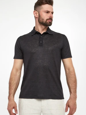 Polo męskie lniane PAUL&SHARK