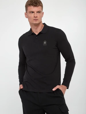 Polo męskie z długim rękawem AERONAUTICA MILITARE