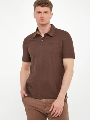 Zdjęcie produktu Polo męskie z haftem AERONAUTICA MILITARE
