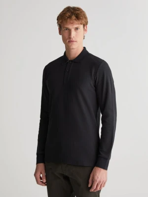 Polo męskie z kontrastową plisą GANT