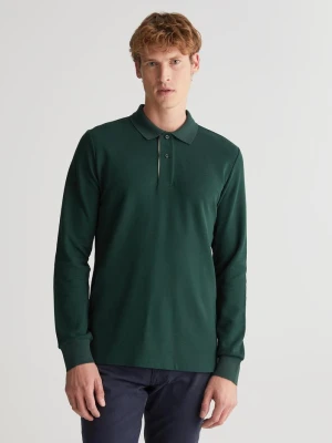 Polo Męskie z Kontrastową Plisą GANT