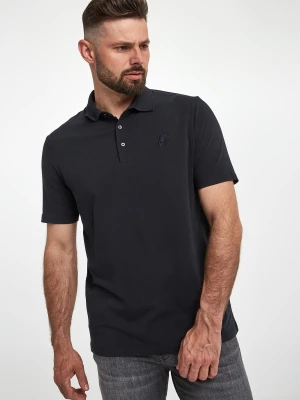 Polo męskie z logo KARL LAGERFELD