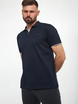 Polo męskie z logo KARL LAGERFELD