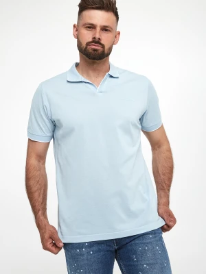 Polo męskie z logo KARL LAGERFELD