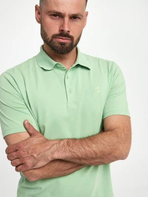 Polo męskie z logo KARL LAGERFELD