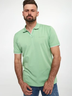 Polo męskie z logo KARL LAGERFELD