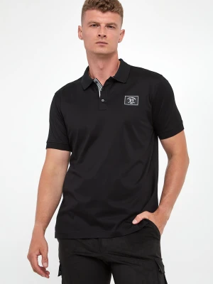 Polo męskie z logo KARL LAGERFELD