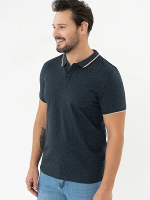 Polo męskie z wzorem O-GLACIER Volcano