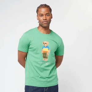 Polo Ralph Lauren Shortsleeve T-Shirt mężczyźni T-Shirty i zielony rozmiar Odzież
