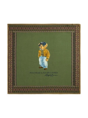 Polo Ralph Lauren apaszka damska wełniana zielony