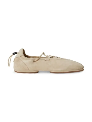 Polo Ralph Lauren baleriny zamszowe Ballerina Lace Up